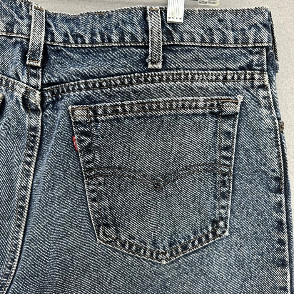 90s Levi's 540 Jeans Relaxed Fit Straight Leg Denim Blue Mens Size 34x32 VTG USA